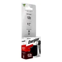 Travel Charger Energizer  με USB-Α 2,5W Black