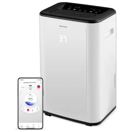 Dehumidifier Sencor SDH 3028WH Wi-Fi 6lt 420 W Coverage 30-89sqm