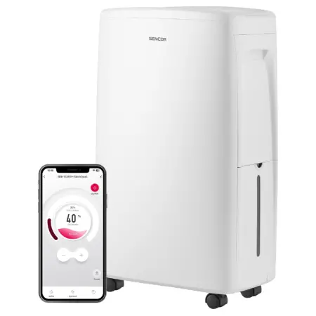 Dehumidifier Sencor SDH 1028WH Wi-Fi 1,5lt 235 W Coverage 25-35sqm