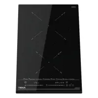 Domino Built-in Induction Hob TEKA 2 Zones Multislider 30cm IZC 32600 MST Black