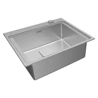 Inox TEKA Inset Sink 1 Trough 60x52cm ZENIT RS15 1B Auto Pro Maestro