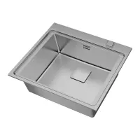 Inox TEKA Inset Sink 1 Trough 60x52cm ZENIT RS15 1B Auto Pro Maestro