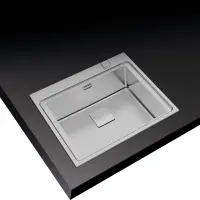 Inox TEKA Inset Sink 1 Trough 60x52cm ZENIT RS15 1B Auto Pro Maestro