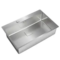 Inox sink TEKA 2 in 1 installation 1 Troughs 75x50cm FORLINEA RS15 71.40 Auto