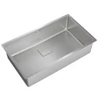 Inox Sink TEKA 3 in 1 Installation 1 Troughs 75x44cm FLEXLINEA RS15 71.40 PureClean