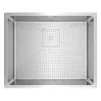 Inox Sink TEKA 3 in 1 Installation 1 Troughs 54x44cm FLEXLINEA RS15 50.40 PureClean