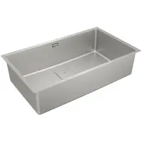 Inox Sink TEKA 3 in 1 Installation 1 Troughs 75x44cm FLEXLINEA RS15 71.40 M-FX FORTINOX