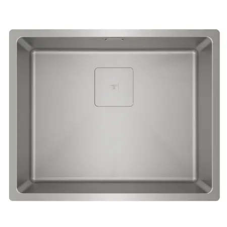 Inox Sink TEKA 3 in 1 Installation 1 Troughs 54x44cm FLEXLINEA RS15 50.40 M-FX FORTINOX