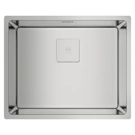 Inox Sink TEKA 3 in 1 Installation 1 Troughs 54x44cm FLEXLINEA RS15 50.40