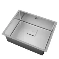 Inox Sink TEKA 3 in 1 Installation 1 Troughs 54x44cm FLEXLINEA RS15 50.40