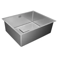 Inox Sink TEKA 3 in 1 Installation 1 Troughs 54x44cm FLEXLINEA RS15 50.40