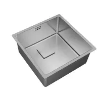 Inox Sink TEKA 3 in 1 Installation 1 Troughs 44x44cm FLEX LINEA 40.40 RS 15