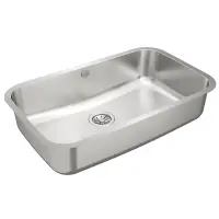 Inox Sink TEKA Undermount Installation 1 Trough 78,7x48,2cm BE 74.43 TOTAL