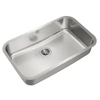 Inox Sink TEKA Undermount Installation 1 Trough 78,7x48,2cm BE 74.43 TOTAL