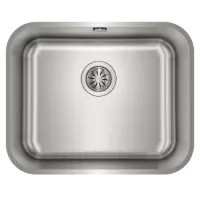 Inox Sink TEKA Undermount Installation 1 Trough 53x43cm BBE 50.40 PLUS 1B TOTAL