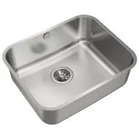 Inox Sink TEKA Undermount Installation 1 Trough 53x43cm BBE 50.40 PLUS 1B TOTAL