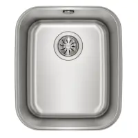 Inox Sink TEKA Undermount Installation 1 Trough 33,5x43,5cm BE 40.40 1B TOTAL