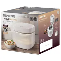 Electric Rice Steamer 600ml Sencor SRM 0600WH White