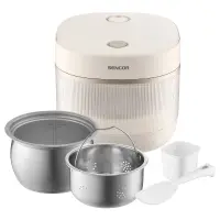 Electric Rice Steamer 600ml Sencor SRM 0600WH White