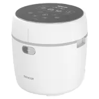 Rice Steamer Sencor SRM 0670WH 0.6lt 500W with Non-stick Surface Low Carb and Low Sugar Function White