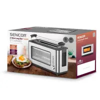 Toaster Sencor STS 4050SS 1200W with Large Socket Silver