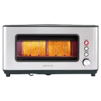 Toaster Sencor STS 4050SS 1200W with Large Socket Silver