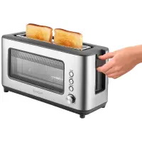 Toaster Sencor STS 4050SS 1200W with Large Socket Silver