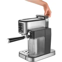 Sencor SES 4910SS 20Bar 1350W Espresso Machine with Removable Milk Container for Cappuccino Drinks - Late Silver