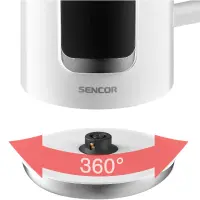 Sencor SWK 0950WH Kettle with LED Display 1.7lt 2200W White