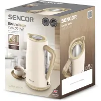 Kettle Sencor SWK 2717YG 1.7 lt 1850-2250 W with Stainless Steel Casing 304