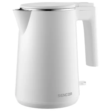 Kettle Sencor SWK 0155WK 1 lt 1500 W with Removable and Washable Anti-Salt Filter White