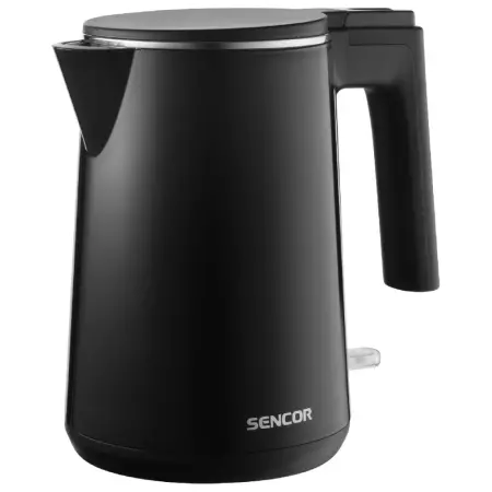 Kettle Sencor SWK 0156BK 1 lt 1500 W with Removable and Washable Anti-Salt Filter Black