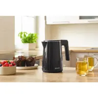 Kettle Sencor SWK 0156BK 1 lt 1500 W with Removable and Washable Anti-Salt Filter Black