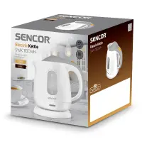 Kettle Sencor SWK 1100WH 1 lt 100W with Removable and Washable Dirt and Salt Filter White