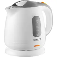 Kettle Sencor SWK 1100WH 1 lt 100W with Removable and Washable Dirt and Salt Filter White