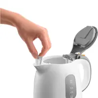 Kettle Sencor SWK 1100WH 1 lt 100W with Removable and Washable Dirt and Salt Filter White