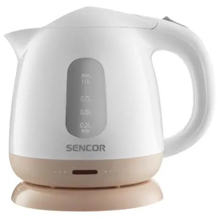 Kettle Sencor SWK 1102RS 1 lt 100W with Removable and Washable Dirt and Salt Filter Brown