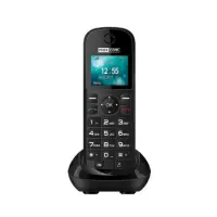 Maxcom MM35D SE 1.77" with Large Buttons, Radio (Works without Handsfre), and Desktop Charger Black