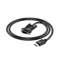 Hoco US12 HDMI  to VGA Adapter HD 1080P Black 1m