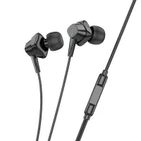 Hands Free Hoco M113 Earphones Lightning  Black 1.2m