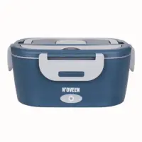 Lunch Box N'OVEEN LB745 City INOX Interior Quick Heater 60W Blue