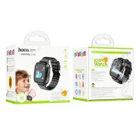 Kids Smartwatch Hoco Y100 2G 400mAh 1.44”  with Call Support Black