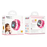 Kids Smartwatch Hoco Y100 2G 400mAh 1.44”  with Call Support Pink