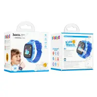 Kids Smartwatch Hoco Y100 2G 400mAh 1.44”  with Call Support Blue