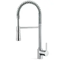 TEKA Stainless Steel Sink Faucet Professional Type, Rotating with Pull-Down Shower ARK 939 1/2"Maestro