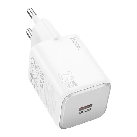 Travel Charger Hoco Hoco N40 Mighty USB-C 20W White