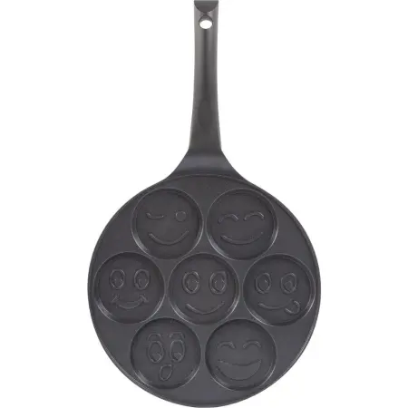 Lamart Egg Pan LT1294 Non-stick Aluminum with Smiley Faces 27cm