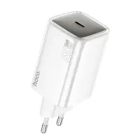 Hoco N48 Glorious Travel Charger with USB-C 65W White