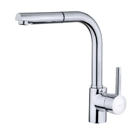 Inox TEKA Swivel Faucet with Pull-Out Shower ARK 938 1/2”Maestro