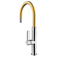 TEKA Metallic Sink Faucet Rotating Easy-Quick FOT 995 3/8”-1/2”TOTAL Brass Collection